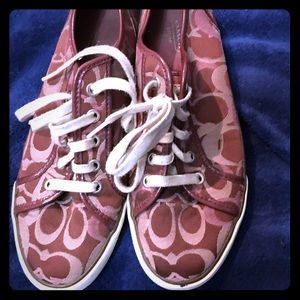 Coach sneakers sz 9.5 lightly used